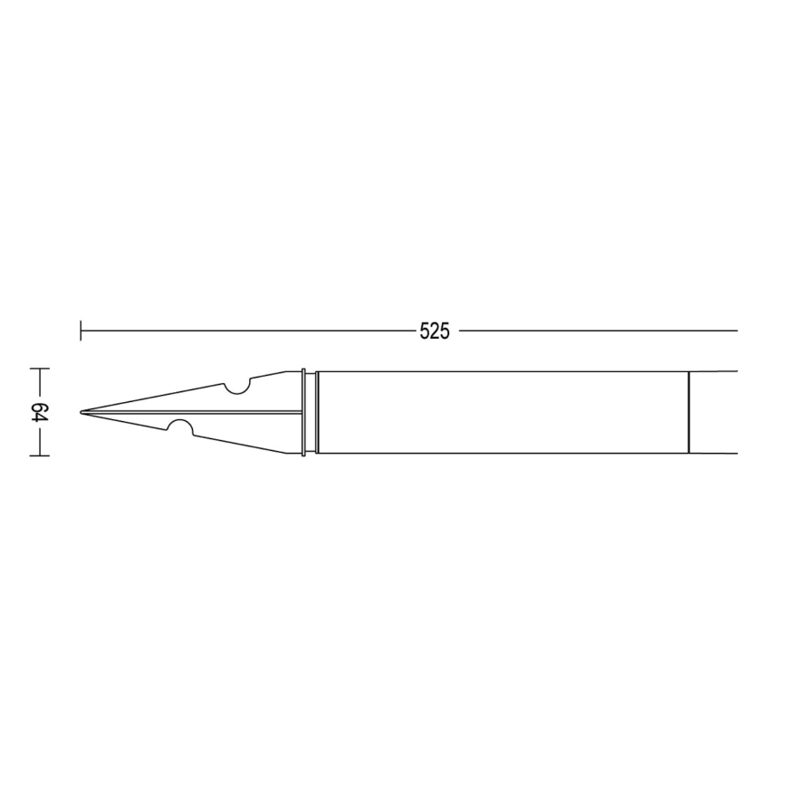 Philips - LED lauko šviestuvas PUREX LED/1,5W/24V IP44