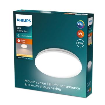 Philips - LED lubinis šviestuvas su jutikliu ACUNA LED/21W/230V 2700K