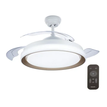 Philips - LED Lubinis ventiliatorius LED/35W/230V 5500/4000/2700K + valdymo pultas