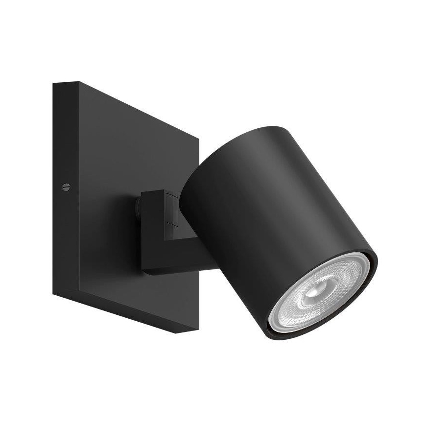 Philips - LED pritemdomas akcentinis apšvietimas Hue RUNNER 1xGU10/4,2W/230V 2200-6500K juoda