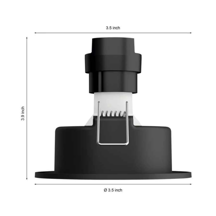 Philips - LED pritemdomas įleidžiamas lubinis šviestuvas Hue MILLISKIN 1xGU10/4,2W/230V 2200-6500K balta