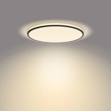 Philips - LED Pritemdomas lubinis šviestuvas SCENE SWITCH LED/22W/230V diametras 40 cm 2700K juoda