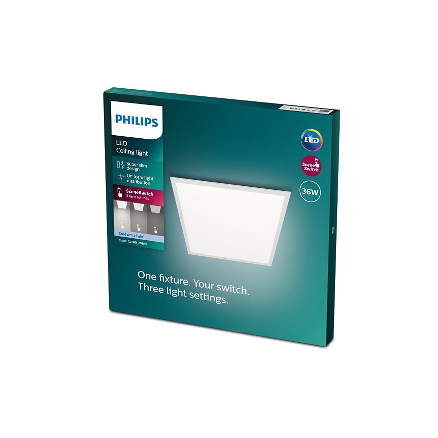 Philips - LED Reguliuojamas lubinis šviestuvas SCENE SWITCH LED/36W/230V 4000K