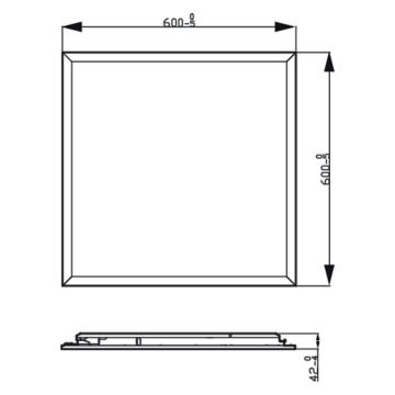 Philips - LED Reguliuojamas lubinis šviestuvas SCENE SWITCH LED/36W/230V 4000K