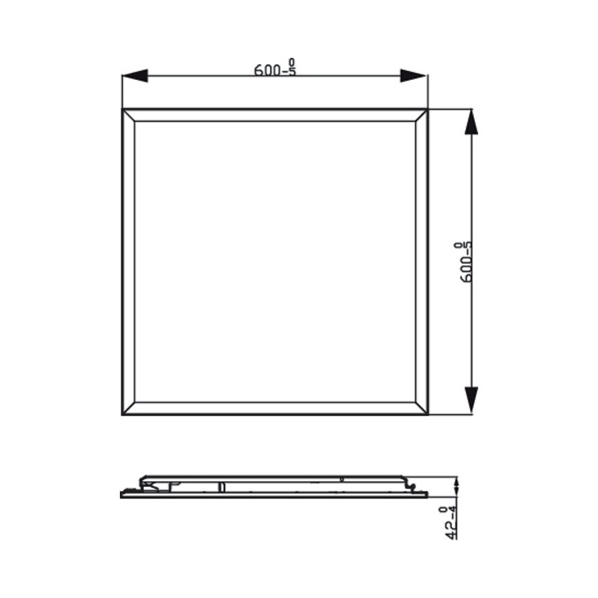 Philips - LED Reguliuojamas lubinis šviestuvas SCENE SWITCH LED/36W/230V 4000K