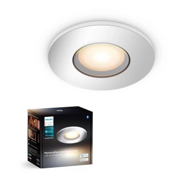 Philips - LED Reguliuojamas vonios įleidžiamas šviestuvas Hue ADORE BATHROOM 1xGU10/4,2W/230V 2200-6500K IP44