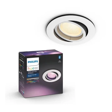 Philips - LED RGB Įleidžiamas šviestuvas HUE CENTURA 1xGU10/5,7W/230V