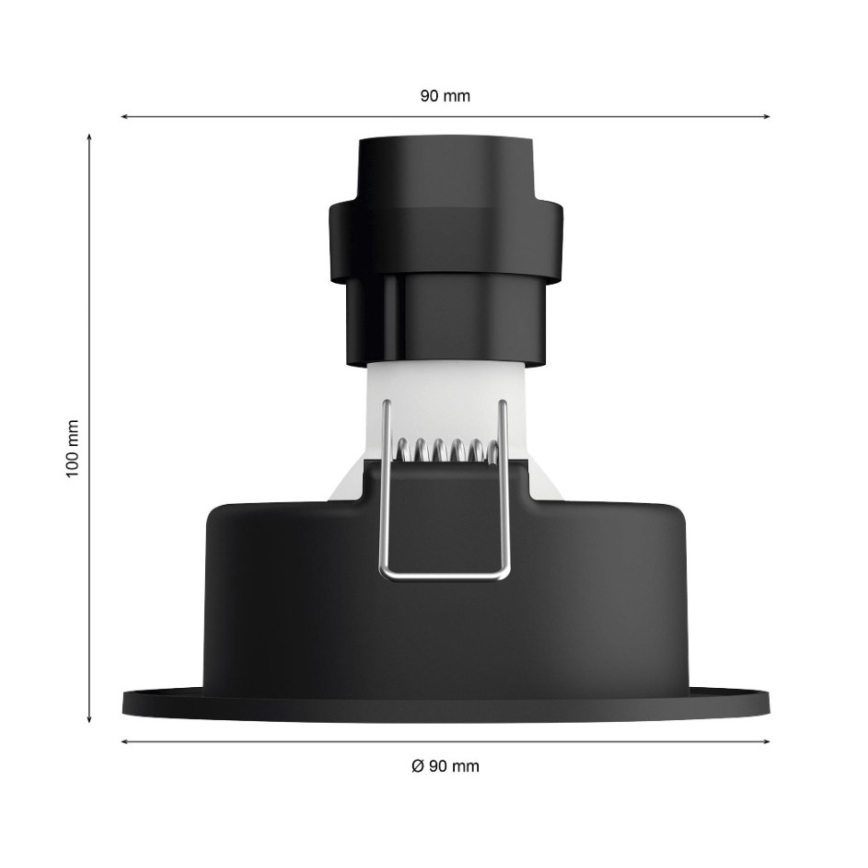 Philips - LED RGB Reguliuojamas įleidžiamas šviestuvas Hue CENTURA 1xGU10/5,7W/230V 2000-6500