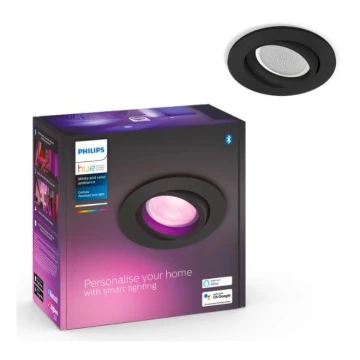 Philips - LED RGB Reguliuojamas įleidžiamas šviestuvas Hue CENTURA 1xGU10/5,7W/230V 2000-6500