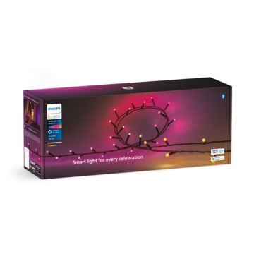 Philips - LED RGBW Pritemdoma lauko gradinė HUE WHITE AND COLOR AMBIANCE 500xLED 44,4 m 2000-6500K IP54