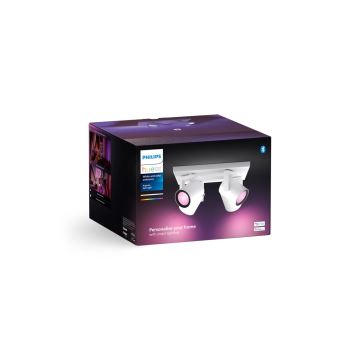 Philips - LED RGBW Pritemdomi akcentiniai šviestuvai Hue ARGENTA 4xGU10/4,2W/230V 2000-6500K