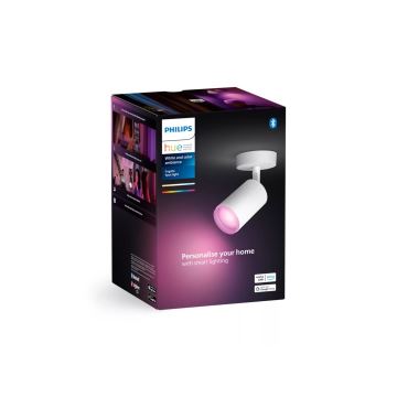 Philips - LED RGBW Pritemdomi akcentiniai šviestuvai Hue FUGATO 1xGU10/4,2W/230V 2000-6500K balta