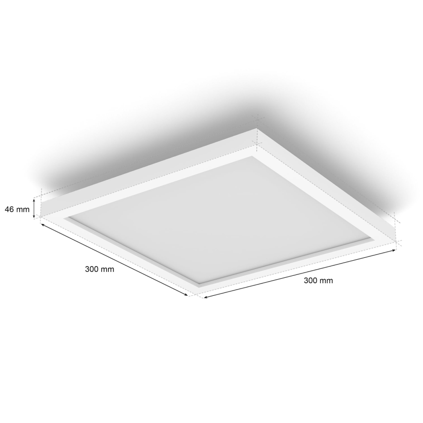 Philips - LED RGBW Reguliuojamas lubinis šviestuvas Hue SURIMU LED/27W/230V