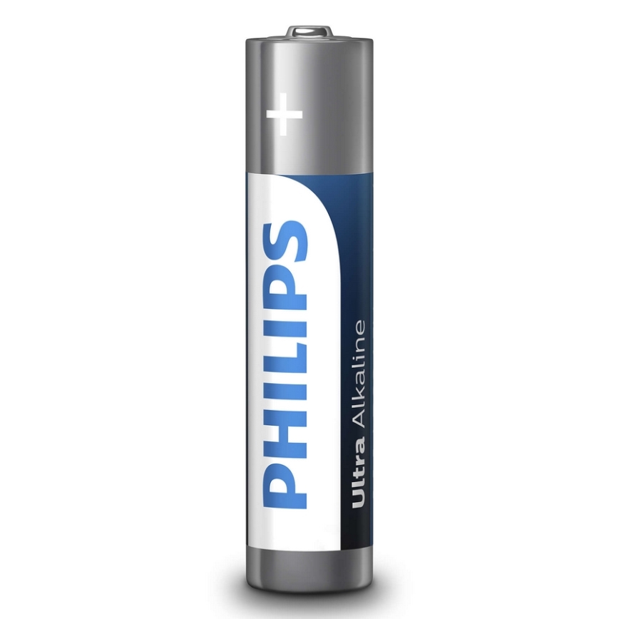Philips LR03E2B/10 - 2 vnt šarminės baterijos  AAA ULTRA ALKALINE 1,5V 1250mAh