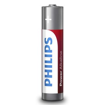 Philips LR03P4B/10 - 4 vnt šarminės baterijos  AAA POWER ALKALINE 1,5V 1150mAh