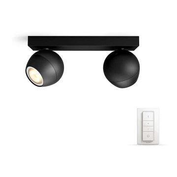 Philips - Reguliuojamas akcentinis LED šviestuvas Hue BUCKRAM 2xGU10/5,5W