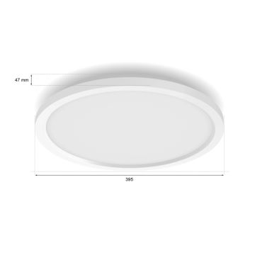 Philips - RGBW Reguliuojamas lubinis šviestuvas Hue SURIMU LED/40W/230V