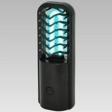 Prezent 70422 - Nešiojama dezinfekuojanti germicidinė lempa UVC/2,5W/5V USB