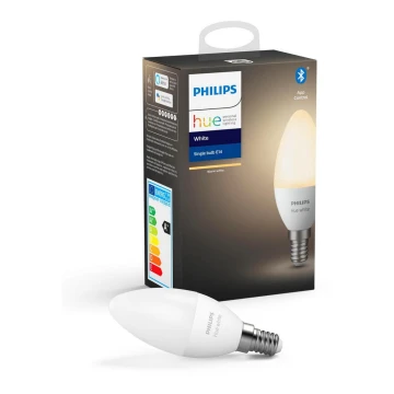 Pritemdoma LED elektros lemputė Philips Hue WHITE E14/5,5W/230V