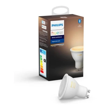 Pritemdoma LED lemputė Philips Hue, balta AMBIANCE 1xGU10/4,3W/230V 2200-6500K