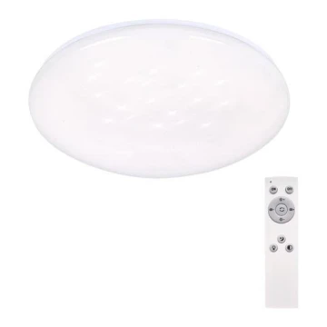 Pritemdomas LED lubinis šviestuvas STAR LED/24W/230V + Valdymo pultas