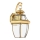 Quoizel - Sieninis lauko šviestuvas MARINE 1xE27/150W/230V IP44 aukso