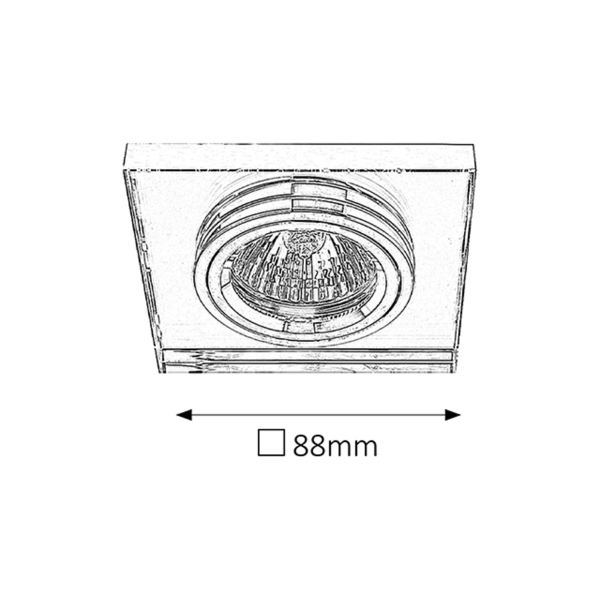 Rabalux 1147 - įleidžiamas šviestuvas 1xGU5,3/50W/12V