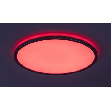 Rabalux - LED RGB pritemdomas lubinis šviestuvas LED/22W/230V Wi-Fi + nuotolinio valdymo pultas