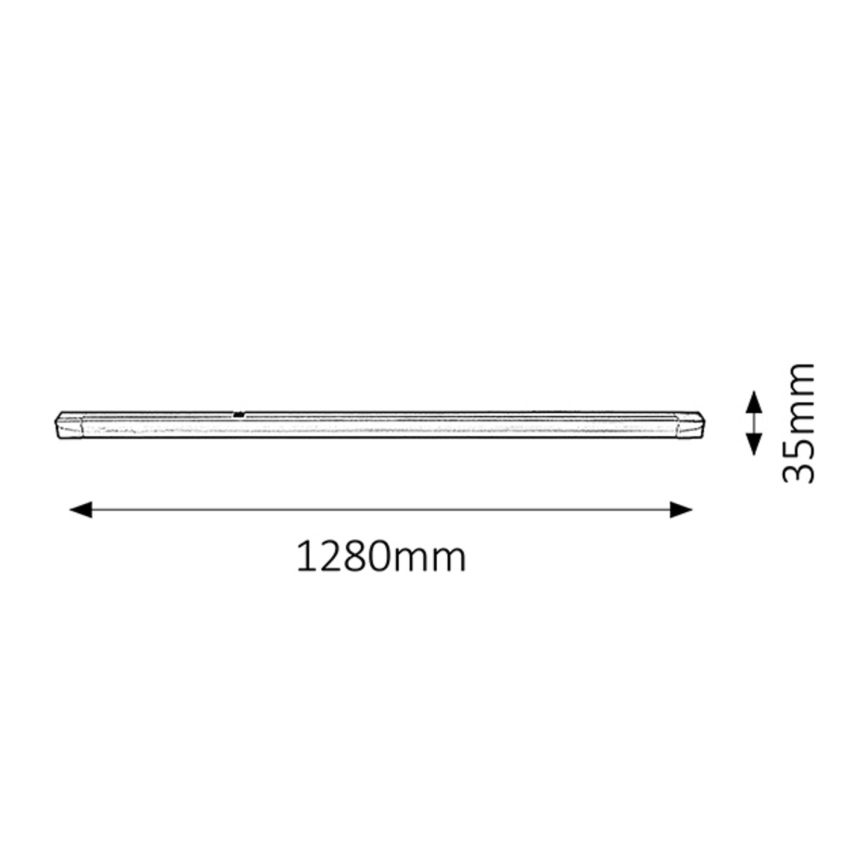 Rabalux - LED apšvietimas po virtuvės spintele 1xG13/36W/230V