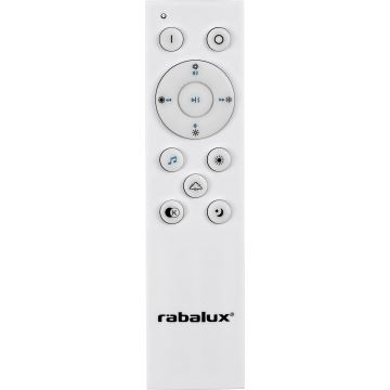 Rabalux 4541 - Pritemdomas lubinis LED RGB šviestuvas MURRY 1xLED RGB/24W/230V