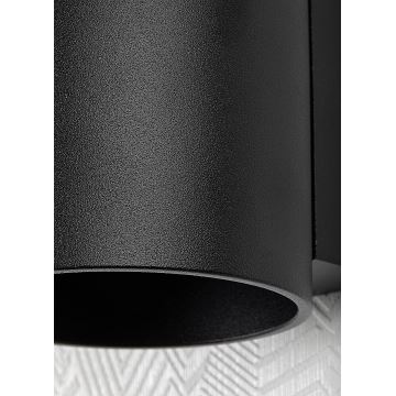 Rabalux - Sieninis šviestuvas 1xG9/10W/230V juodas