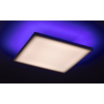Rabalux - LED RGB pritemdomas lubinis šviestuvas LED/18W/230V 3000-6500K 30x30 cm + nuotolinio valdymo pultas