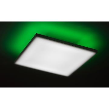Rabalux - LED RGB pritemdomas lubinis šviestuvas LED/18W/230V 3000-6500K 30x30 cm + nuotolinio valdymo pultas