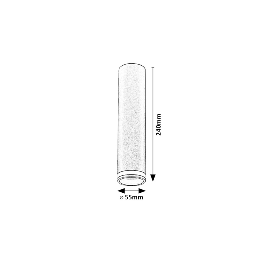 Rabalux - Akcentinis apšvietimas 1xGU10/35W/230V 24 cm