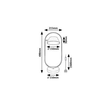 Rabalux - LED stalinis šviestuvas LED/6W/230V 3000K