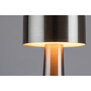Rabalux - LED Įkraunama jutiklinė stalinė lempa LED/2,7W/5V 1200mAh 3000/4000/6000K chromas
