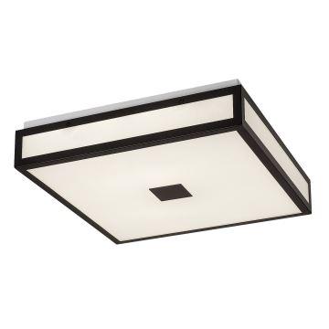 Rabalux - LED lubinis vonios šviestuvas LED/24W/230V IP44 4000K 40x40 cm juoda