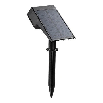 Rabalux - LED apšvietimas, įkraunamas saulės energija LED/0,5W/3,7V IP65 juoda