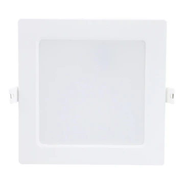 Rabalux - LED įleidžiamas lubinis šviestuvas LED/12W/230V 17x17 cm balta