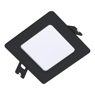 Rabalux - LED įleidžiamas lubinis šviestuvas LED/3W/230V 9x9 cm juoda