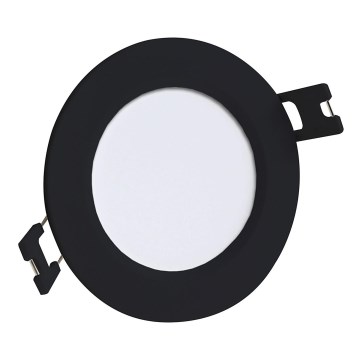 Rabalux - LED įleidžiamas lubinis šviestuvas LED/3W/230V diametras 9 cm juoda