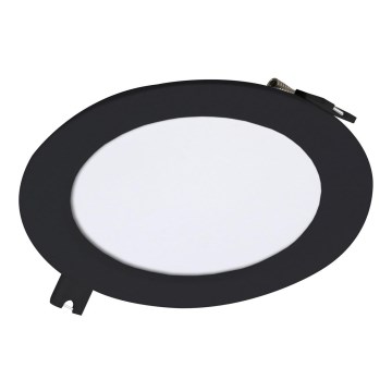 Rabalux - LED įleidžiamas lubinis šviestuvas LED/6W/230V diametras 12 cm juoda