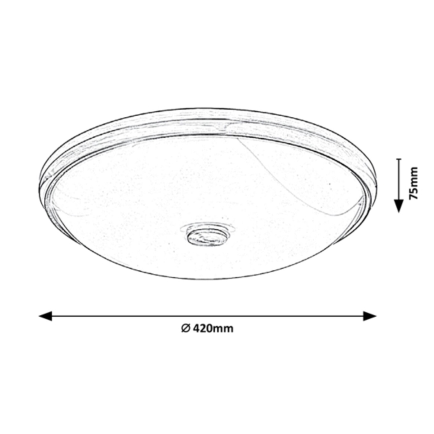 Rabalux - LED Lubinis šviestuvas LED/24W/230V