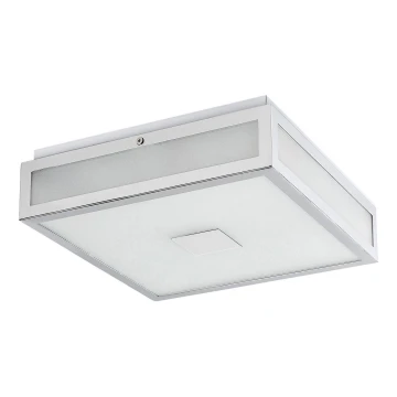 Rabalux - LED lubinis vonios šviestuvas LED/18W/230V IP44 30x30 cm balta