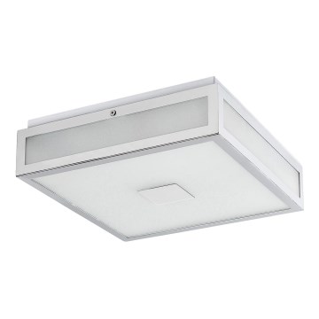 Rabalux - LED lubinis vonios šviestuvas LED/24W/230V IP44 4000K 40x40 cm balta