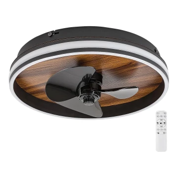 Rabalux - LED Pritemdomas lubinis šviestuvas su ventiliatoriumi LED/30W/230V 3000-6500K + nuotolinio valdymo pultas