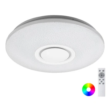 Rabalux - LED RGB Reguliuojamas lubinis šviestuvas su garsiakalbiu LED/24W/230V + VP Wi-Fi