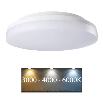 Rabalux - LED Vonios lubinis šviestuvas LED/18W/230V IP54 3000K/4000K/6000K