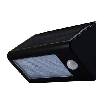Saulės energija įkraunamas sieninis LED šviestuvas su jutikliu LED/5W