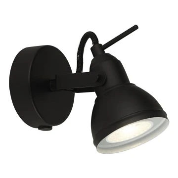 Searchlight - Sieninis akcentinis šviestuvas FOCUS 1xGU10/50W/230V juodas